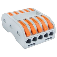 Terminal Block Inline 5 Pole Pack of 6 MajorTech