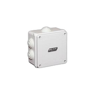 Junction Box IP65 100x100x70mm Red MajorTech