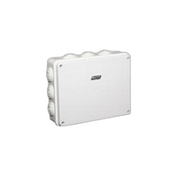 Junction Box IP65 255x200x80mm Red MajorTech