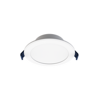'Habitat LED 12W Fixed Downlight 3000/4200/5700K IP54 White Haneco'