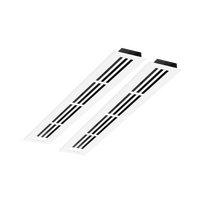 'T-Bar Recessed Air Flow Frame to Suit 300x1200mm Panel Haneco'