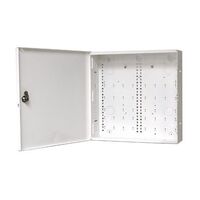 Metal Electrical Box 14 Inch Powdercoated White Lockable Lid Ness