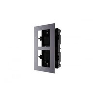 Flush Mount Housing 2 Module to Suit Intercom Hikvision