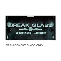 Emergency Break Glass Replacement to Suit Standard Units Ness