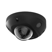 Mini Dome Camera 6MP 2.8mm Black AcuSense Hikvision