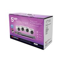 TVI CCTV Kit 8 Channel 5MP 3TB HDD IR up to 30m NVIEW Hikvision