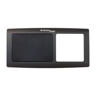 Fascia Plate Black Snap-Fit to Suit R200 Intercom iCentral