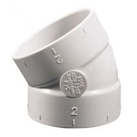 Central Vacuum 30 Degree Elbow Coupling Valet
