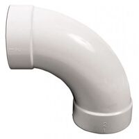 Central Vacuum 90 Degree Sweep Elbow Valet