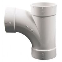 Central Vacuum 90 Degree Sweep Tee Valet