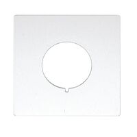 Dress Plate to Suit PVC Pipe 60mm Hole Valet