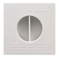 Plaster Guard 90mm x 20mm x 90mm to Suit Euro Valve Valet