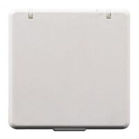 Euro Valve White Wall or Skirting Mount Valet