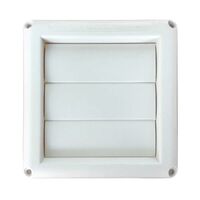 Exhaust Vent Without Flap White Valet