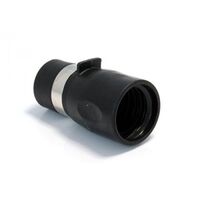 Central Vacuum Hose Cuff Black High-Strength Plastic Valet