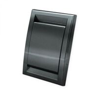 Central Vacuum iStyle Inlet Valve Nickel Brushed Valet