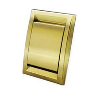 Central Vacuum iStyle Inlet Valve Gold Valet
