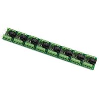 Dual Input Relay Board 24VDC 8 DPDT Relays Buffered Input Ness
