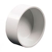 Central Vacuum Slip Cap White Valet