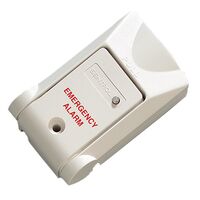 Panic Switch SPST Hardwired White Tecom