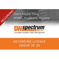 DW Spectrum Recording Licence Group of 20 Ness