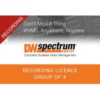 DW Spectrum Recording Licence Group of 4 Ness