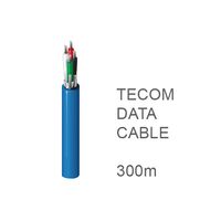 Shielded Twisted Pair Cable 2 Pair 30 AWG 300m Tecom