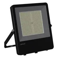Blaze-Pro LED Floodlight 200W Fly Lead & Plug Black Domus