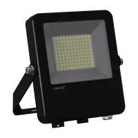 Blaze-Pro LED Floodlight 50W Fly Lead & Plug Black Domus