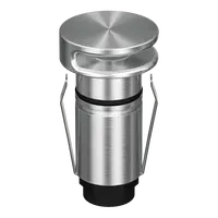 Emit Deck Light 25mm RGBW 12/24V Round Slot 316 Stainless Domus