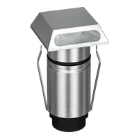Emit Deck Light 25mm RGBW 12/24V Square Slot 316 Stainless Domus