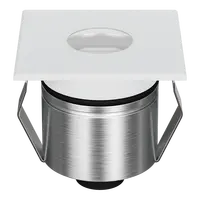 Emit Deck Light 55mm RGBW 12/24V Square Open White Domus