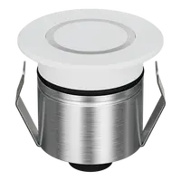 Emit Deck Light 55mm 2.5W Tri-Colour 12/24V Ring White Domus