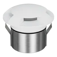 Emit Deck Light LED 85mm 6W RGBW 12/24V 3-Way White Domus