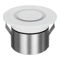 Emit Deck Light LED 85mm 6W RGBW 12/24V Ring White Domus