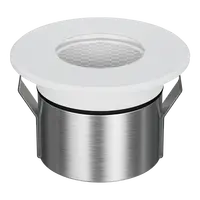 Emit Deck Light 85mm 6W RGBW 12/24V Round Open White Domus