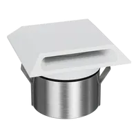 Emit Deck Light 85mm 6W RGBW 12/24V Square Slot White Domus