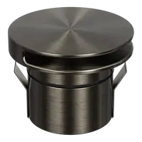 Emit Deck Light 85mm Tri-Colour Round Slot Antique Brass Domus