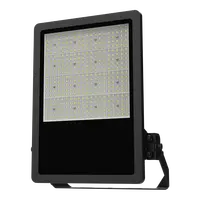 Flare LED Floodlight 120/160/200W 4000K 90 Degree Black Domus