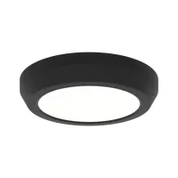 Glide Ceiling Fan LED Light Kit Tri-Colour Black Accessory Domus