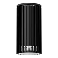 Stria 1 Light Surface Mount Downlight 240V GU10 Black Domus