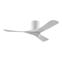Tundra 48 Inch Smart DC Ceiling Fan 3 Blade CTC White/White Domus