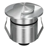 Emit Deck Light 55mm RGBW 12/24V 2-Way 316 Stainless Domus