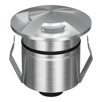 Emit Deck Light 55mm RGBW 12/24V 3-Way 316 Stainless Domus
