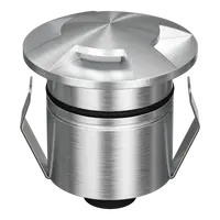 Emit Deck Light 55mm RGBW 12/24V 4-Way 316 Stainless Domus