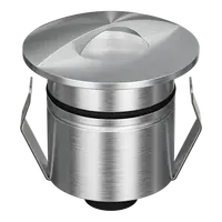 Emit Deck Light 55mm RGBW 12/24V Eyelid 316 Stainless Domus