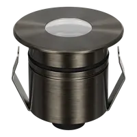 Emit Deck Light 55mm Tri-Colour Round Open Antique Brass Domus