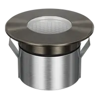 Emit Deck Light 85mm RGBW 12/24V Round Open Antique Brass Domus