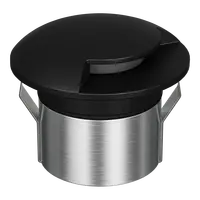 Emit Deck Light LED 85mm 6W RGBW 12/24V 1-Way Black Domus