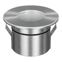 Emit Deck Light 85mm RGBW 12/24V Round Open 316 Stainless Domus